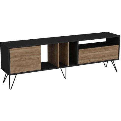 Meuble TV en aggloméré et métal Mistico HANAH HOME
