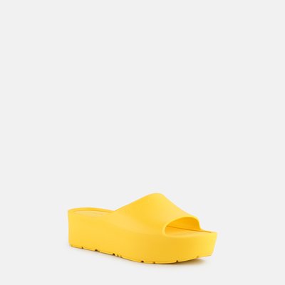 Mules à plateforme vegan SUNNY LEMON JELLY