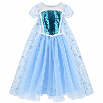 Déguisement enfant robe de Princesse Elsa SEVIRA KIDS