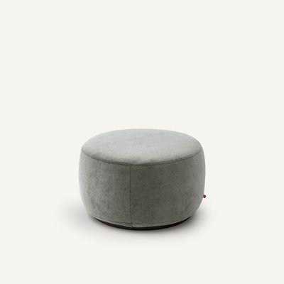 Poef in stonewashed fluweel, Rosebury design AM.PM