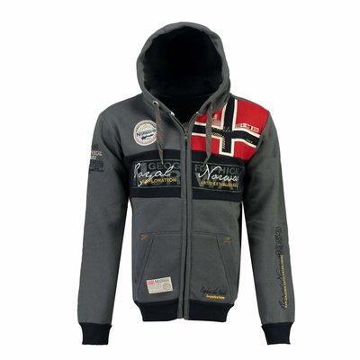 Zip-up Hoodie Flyer GEOGRAPHICAL NORWAY