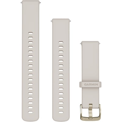 Bracelet Quick Release 18mm Ivoire boucleSoftGold GARMIN