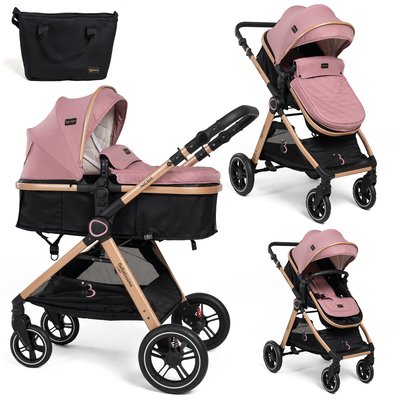 Poussette transformable - combinée - convertible - 2 en 1 - poids 0-22kg - Nicea BEBELISSIMO J'AIME