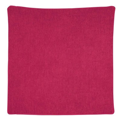Housse de coussin passepoilée  - Effet velours LINDER