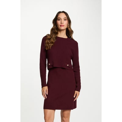 Robe courte effet 2-en-1 MORGAN