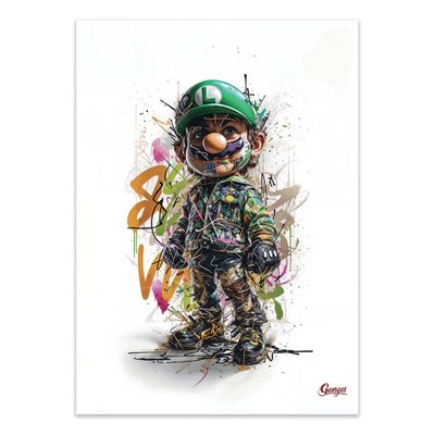 Affiche 50x70 cm - Luigi - Georges WALL EDITIONS