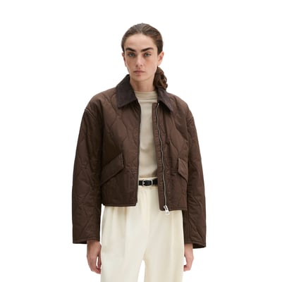 Veste matelassée en coton style barn regular en twill hydrofuge MARC O'POLO