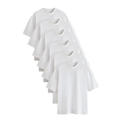 T-shirt en coton essential, lot de 6 NEXT