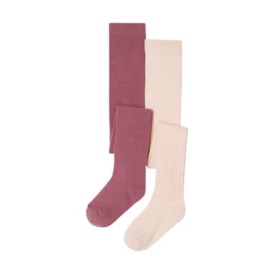 Lot de 2 collants VERTBAUDET