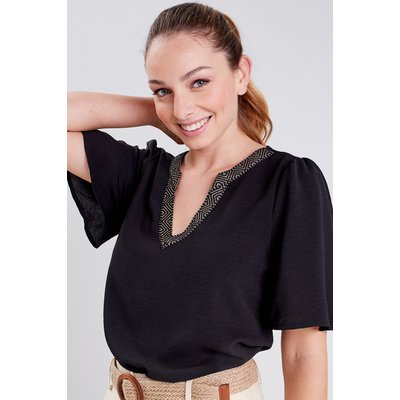 Blouse manches courtes CACHE CACHE