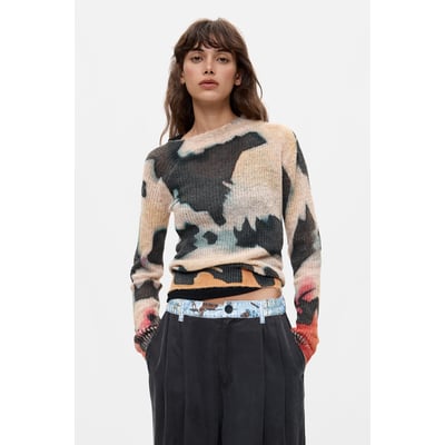 Pull imprimé tie and dye DESIGUAL