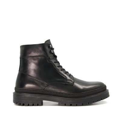 Bottes décontractées à lacets en cuir - COORDINATOR DUNE LONDON