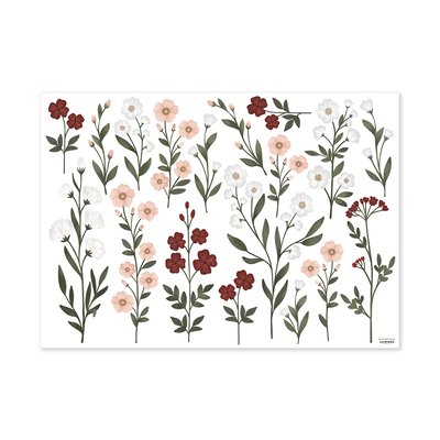 Stickers grandes fleurs EDEN LILIPINSO