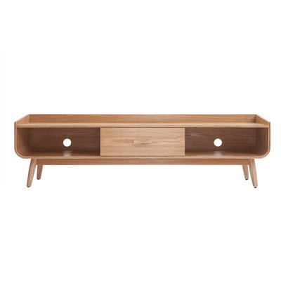 Meuble TV scandinave en bois L180 cm HALLEN MILIBOO