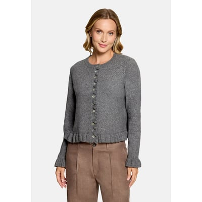 Cardigan en maille à ruches CARTOON