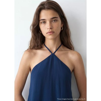Robe courte emmanchures américaines MANGO TEEN