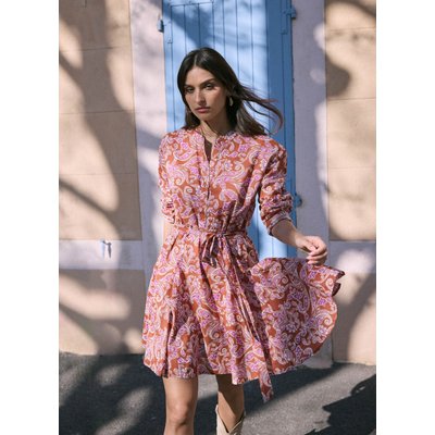 ROBE COURTE EVASEE OLINATA AN'GE
