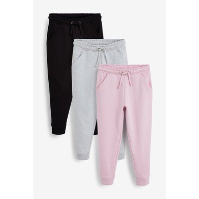 Pantalons de jogging en jersey doux, lot de 3 NEXT