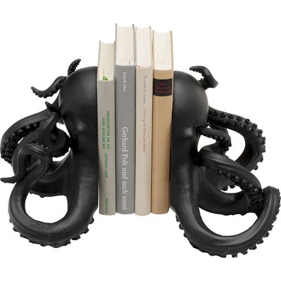 Serre-livres pieuvre noire KARE DESIGN