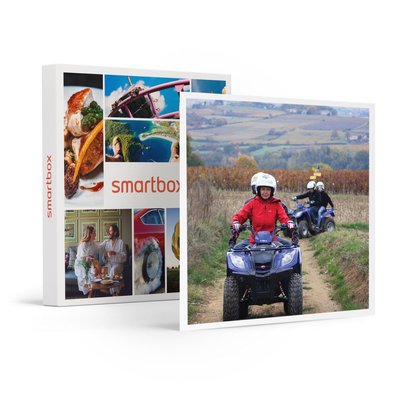 Randonnée d'1h en quad pour 2 adultes et 1 enfant près de Limoges - SMARTBOX - Coffret Cadeau Sport et Aventure SMARTBOX