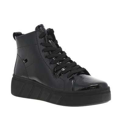 Bottines cuir talon plat RIEKER