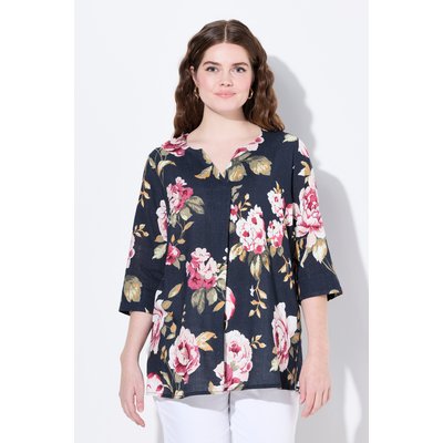 Blouse en lin mélangé ULLA POPKEN