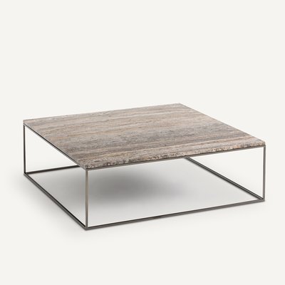 Table basse plateau travertin, Mahaut AM.PM