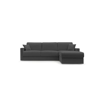 Canapé d'angle réversible tissu recyclé déhoussable Aubin CAMIF