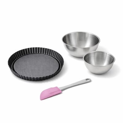 Set de 4 ustensiles de pâtisserie moule à gâteaux 2 bols ZENKER