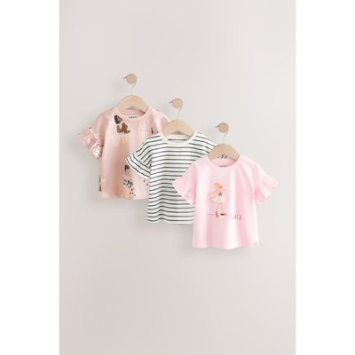 T-shirt à manches courtes, lot de 3 NEXT