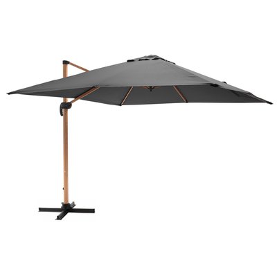 Parasol déporté rotatif 3x3m, BRESCIA OVIALA