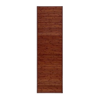 Tapis de Couloir Bambou Couleur Noyer - 60x200cm WADIGA