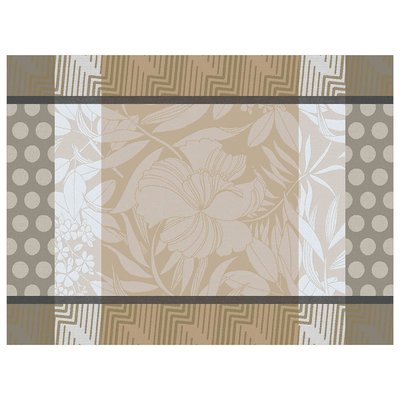 Set de table en Coton, NATURE URBAINE LE JACQUARD FRANCAIS