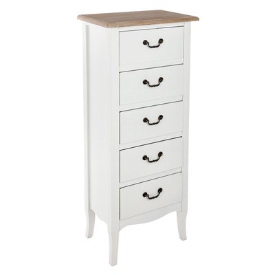 Chiffonnier en bois Chrysa - L. 45 x H. 113 cm ATMOSPHERA