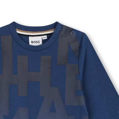 T-shirt avec imprimé devant BOSS KIDSWEAR
