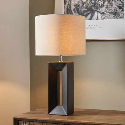Block Ceramic Tall Table Lamp SO'HOME