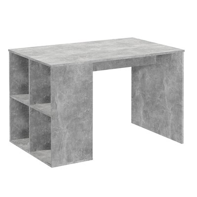 Bureau Droit avec Étagères Latérales L117cm - Gent CALICOSY