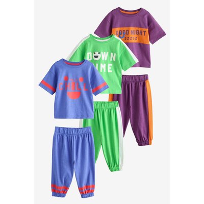 Pyjama short long décontracté , lot de 3 NEXT