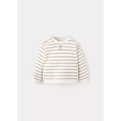 Sweat-shirt coton rayures MANGO BABY