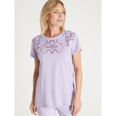 Tee-shirt fantaisie brodé et ajouré DAXON