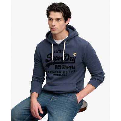 Sweat à capuche Vintage Logo coupe décontractée SUPERDRY
