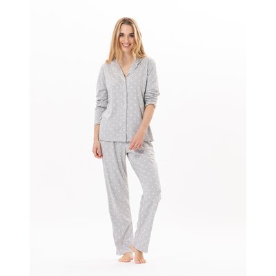 Pyjama boutonné en coton CHAMADE 806 LE CHAT