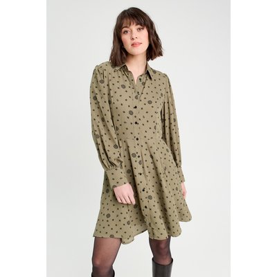 Robe chemise évasée fluide CACHE CACHE