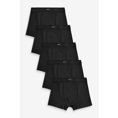 Boxers doux à taille contrastante, lot de 5 NEXT