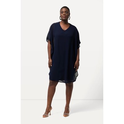 Robe en mousseline, multicouche. Décolleté V ULLA POPKEN