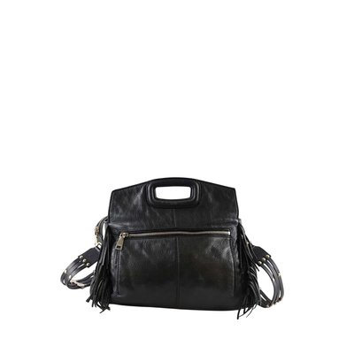 Sac à bandoulière en cuir - Bon État MAJE