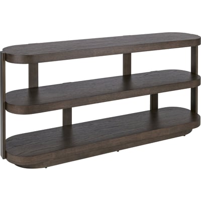 Console arrondie en bois collection ELLINGTON RECOLLECTION