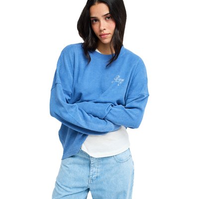 T-Shirt, manches longues, col rond, Uni. ROXY