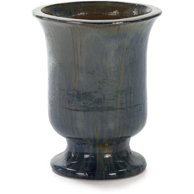 Cache-pot en grès rond, Faedis RECOLLECTION