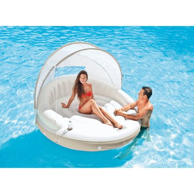Ilot flottant Lounge Caraïbes INTEX